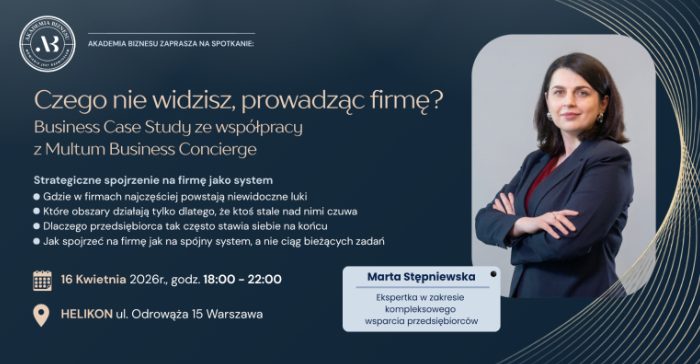 Czego nie widzisz, prowadząc firmę?